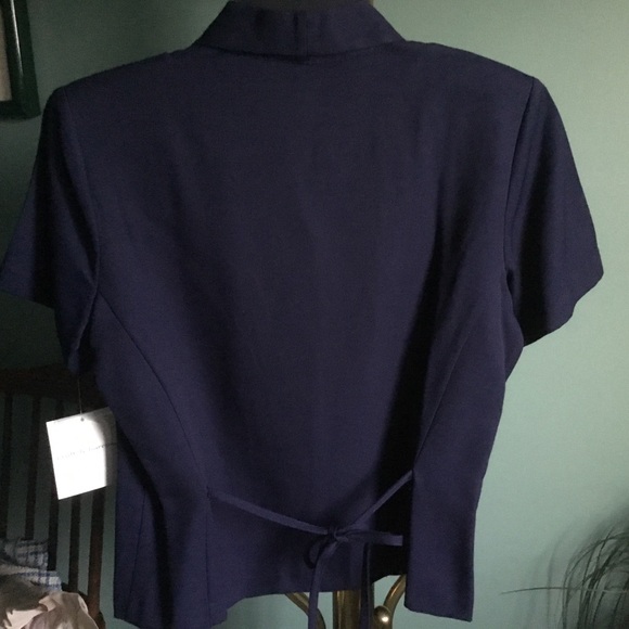 Bundle of 2 Rayon Blouses - Pink & Navy - NWT - Picture 7 of 7